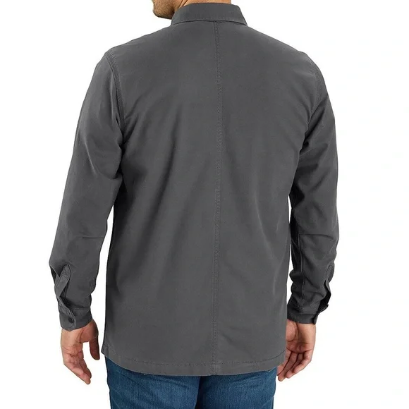 Carhartt Men's Dark Gray Shirt Jacket - Picture 2 of 5